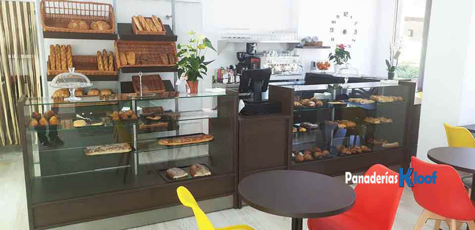 Mostradores para panadería y bollería